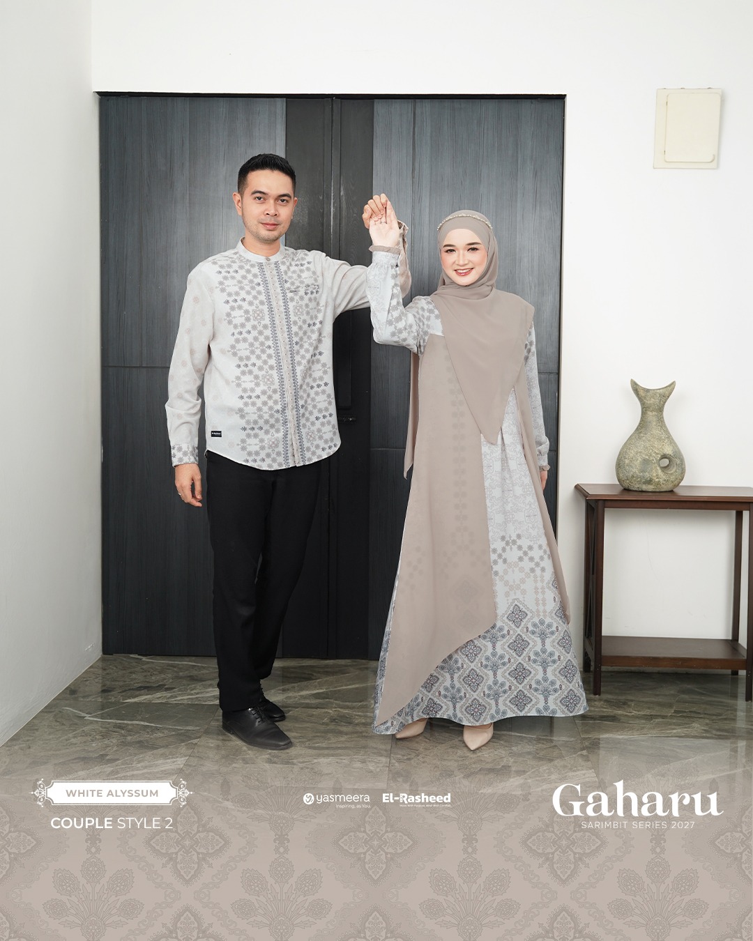 SARIMBIT 2027 GAHARU SERIES WARNA WHITE ALYSSUM