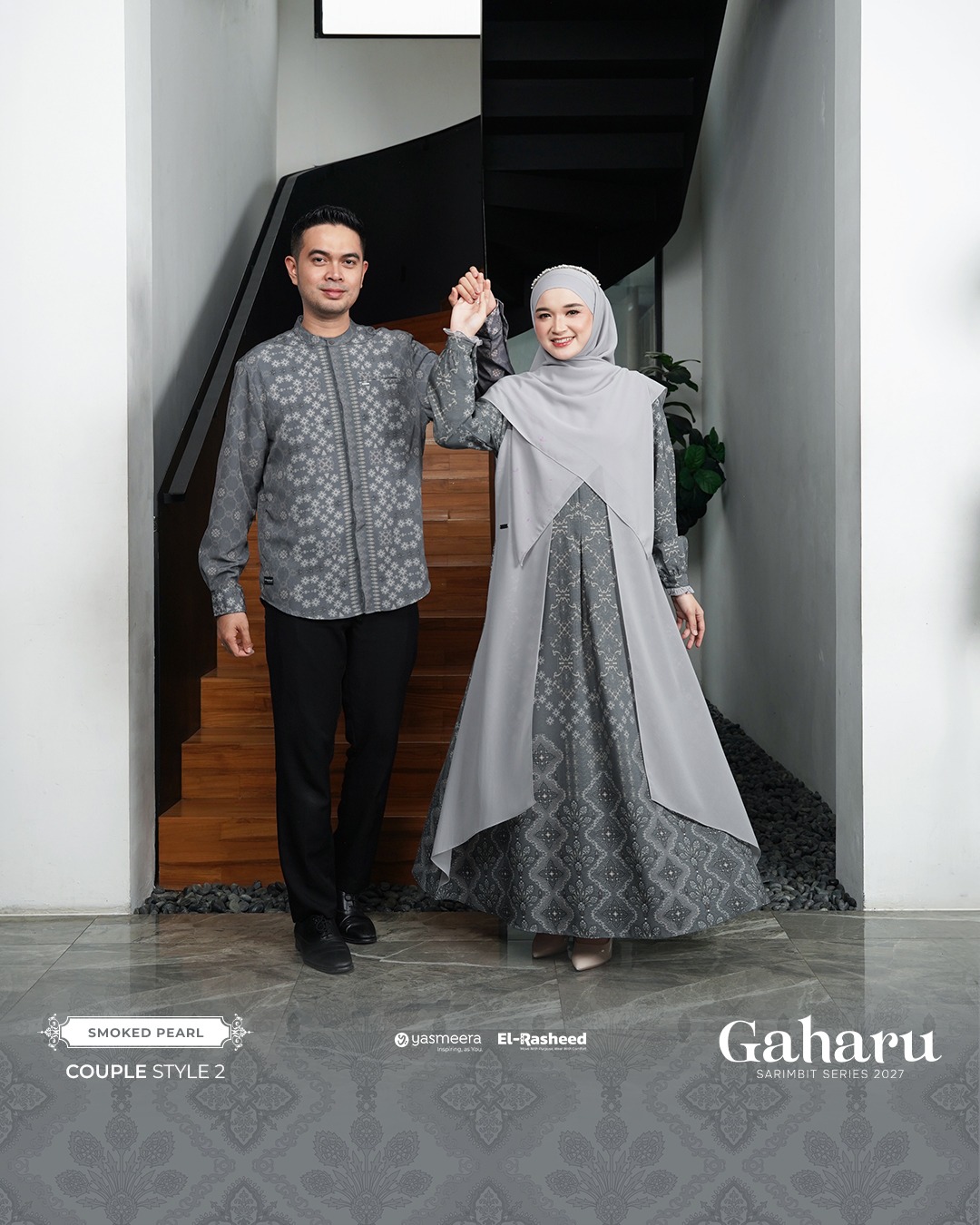 SARIMBIT 2027 GAHARU SERIES WARNA SMOKED PEARL