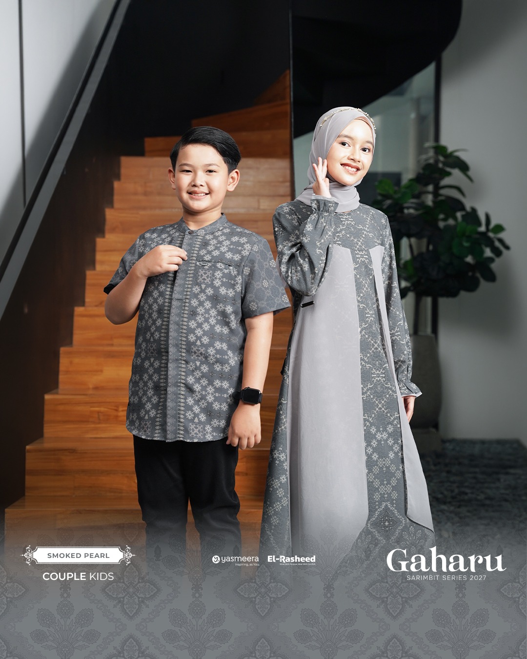 SARIMBIT 2027 GAHARU SERIES WARNA SMOKED PEARL