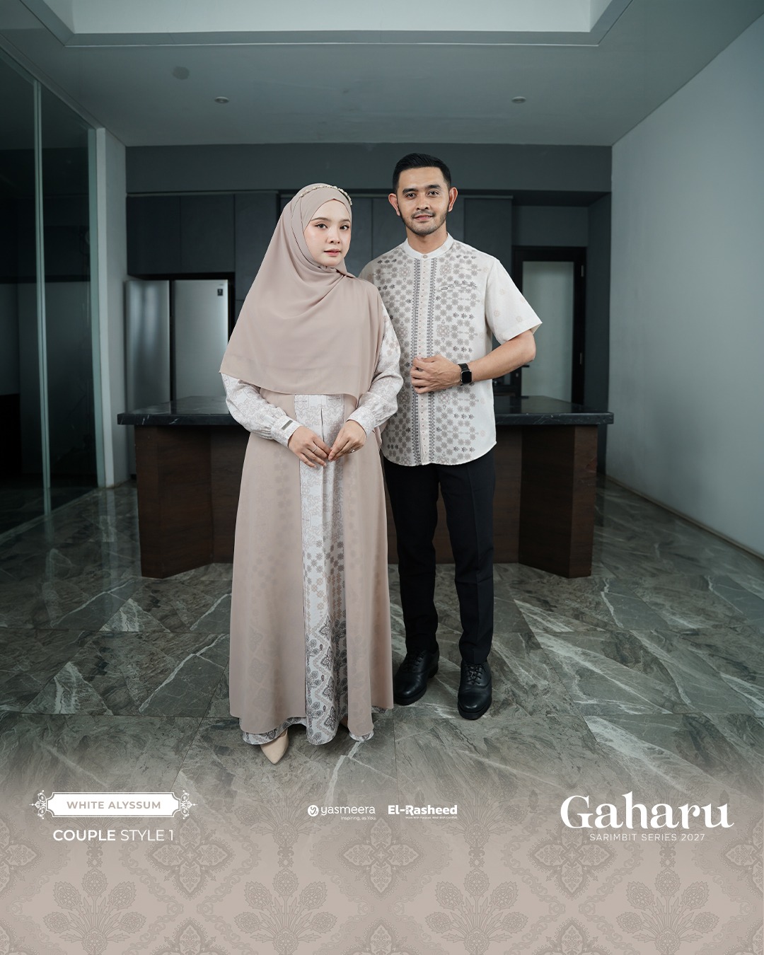 SARIMBIT 2027 GAHARU SERIES WARNA WHITE ALYSSUM