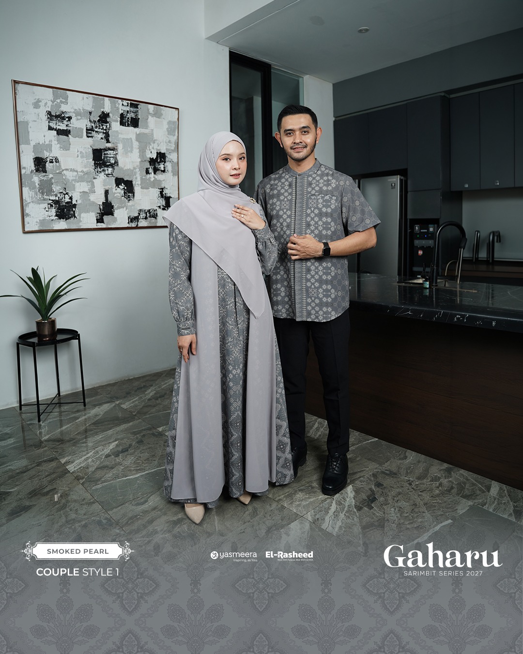 SARIMBIT 2027 GAHARU SERIES WARNA SMOKED PEARL