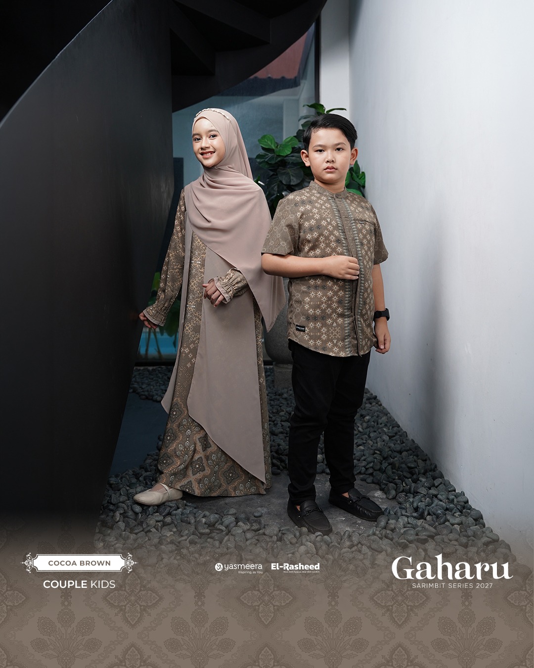 SARIMBIT 2027 GAHARU SERIES WARNA COCOA BROWN