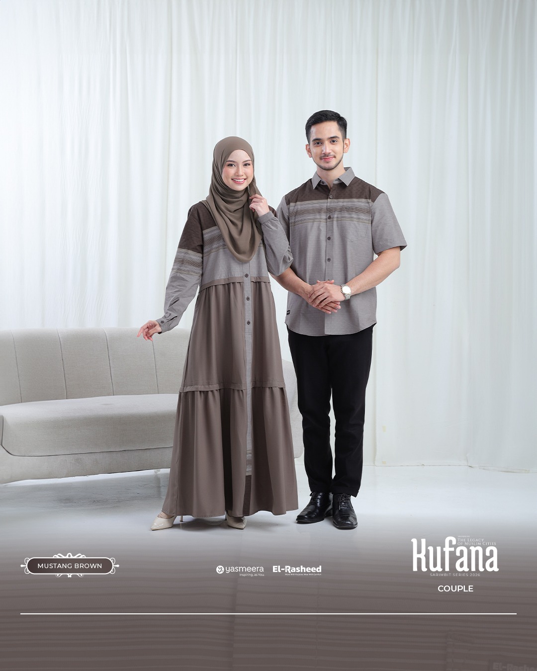 SARIMBIT 2026 KUFANA SERIES WARNA MUSTANG BROWN