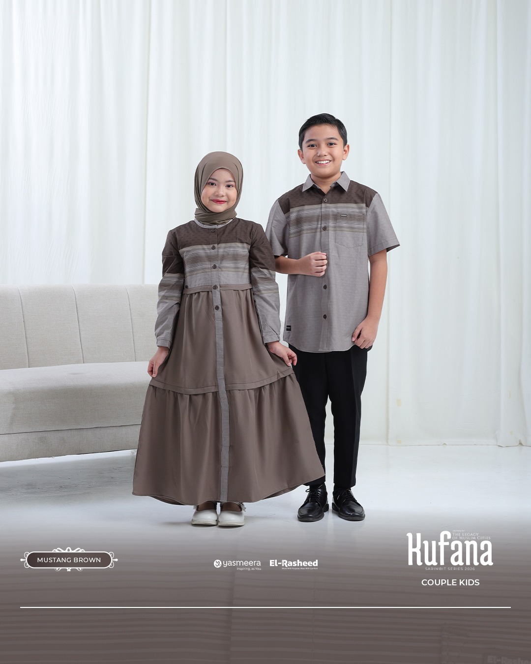 SARIMBIT 2026 KUFANA SERIES WARNA MUSTANG BROWN