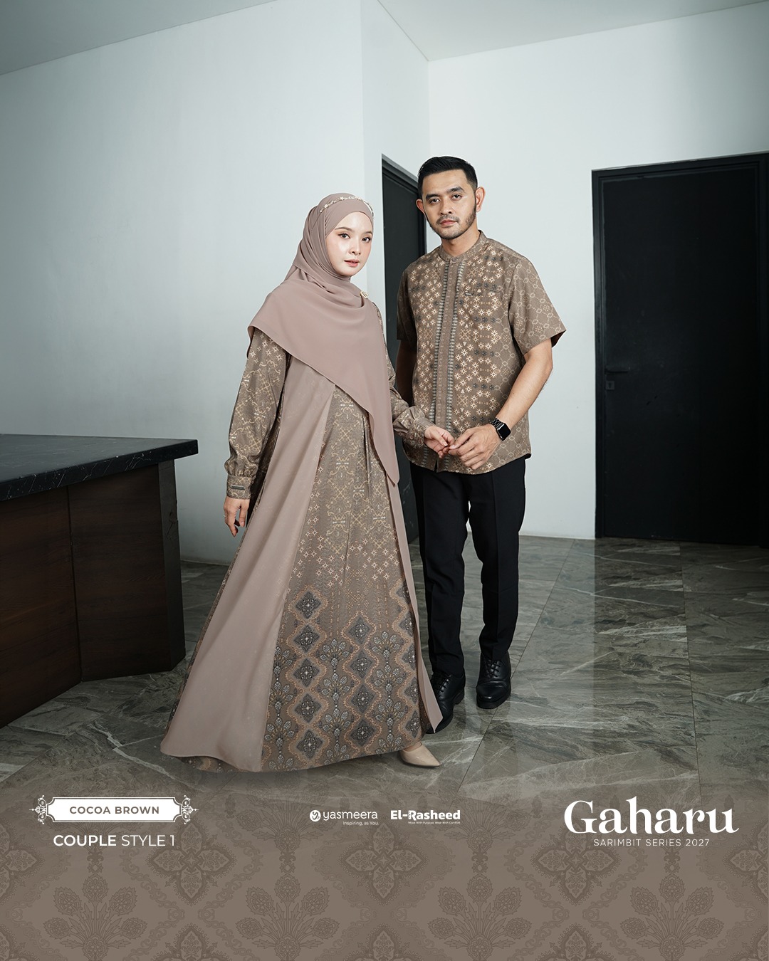 SARIMBIT 2027 GAHARU SERIES WARNA COCOA BROWN