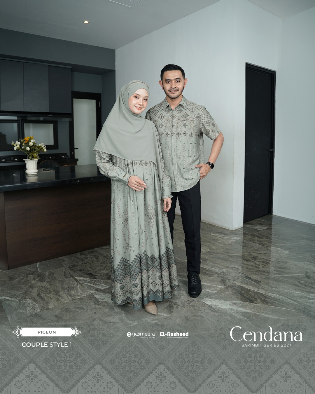 SARIMBIT 2027 CENDANA SERIES WARNA PIGEON