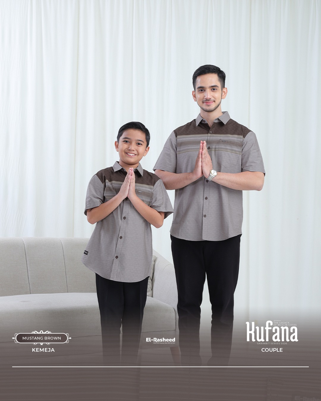 SARIMBIT 2026 KUFANA SERIES WARNA MUSTANG BROWN