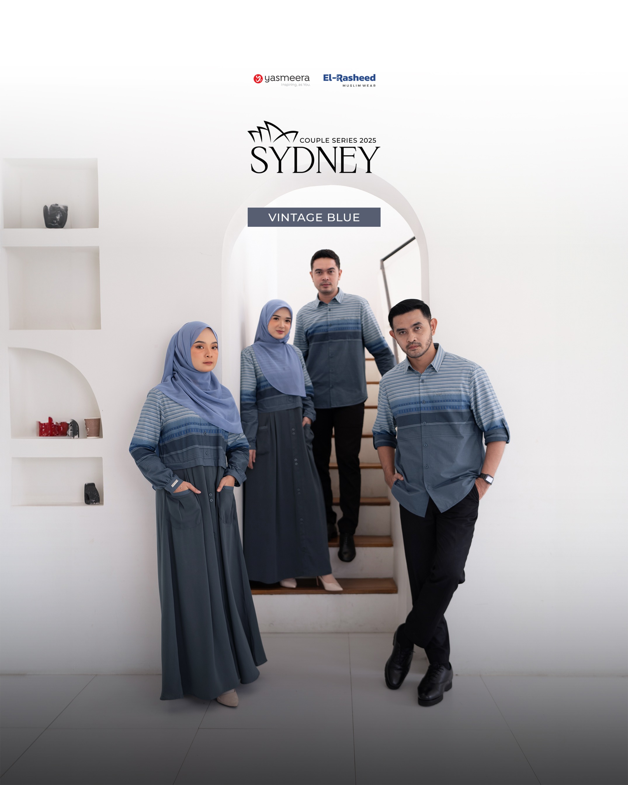 COUPLE SERIES 2025 SYDNEY WARNA VINTAGE BLUE