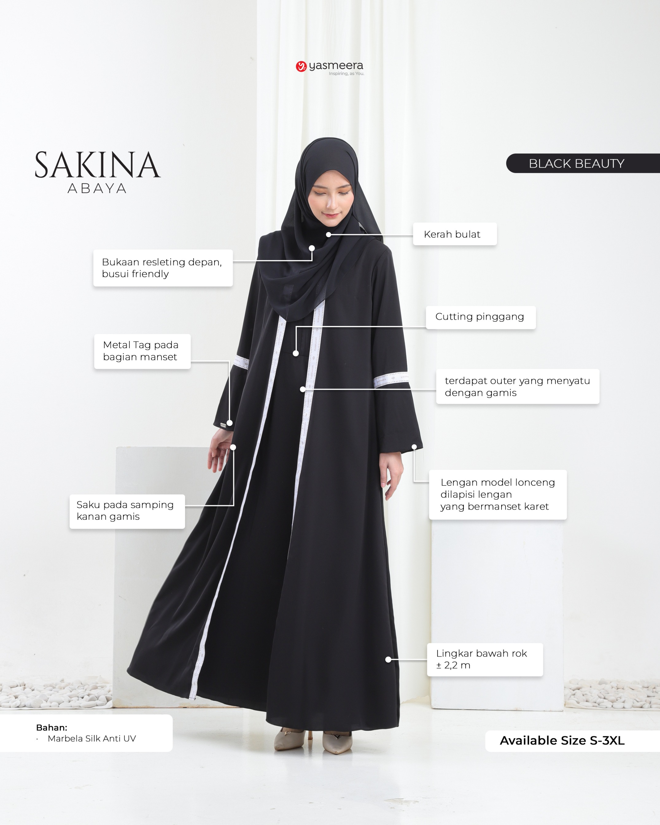 ABAYA SAKINA GRADE B