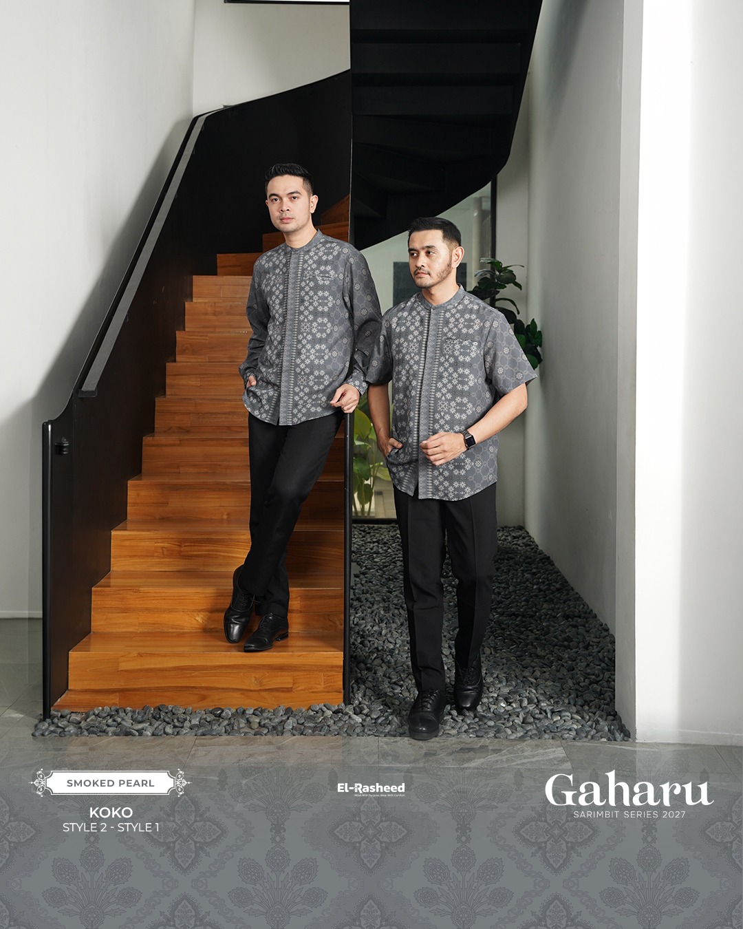 SARIMBIT 2027 GAHARU SERIES WARNA SMOKED PEARL