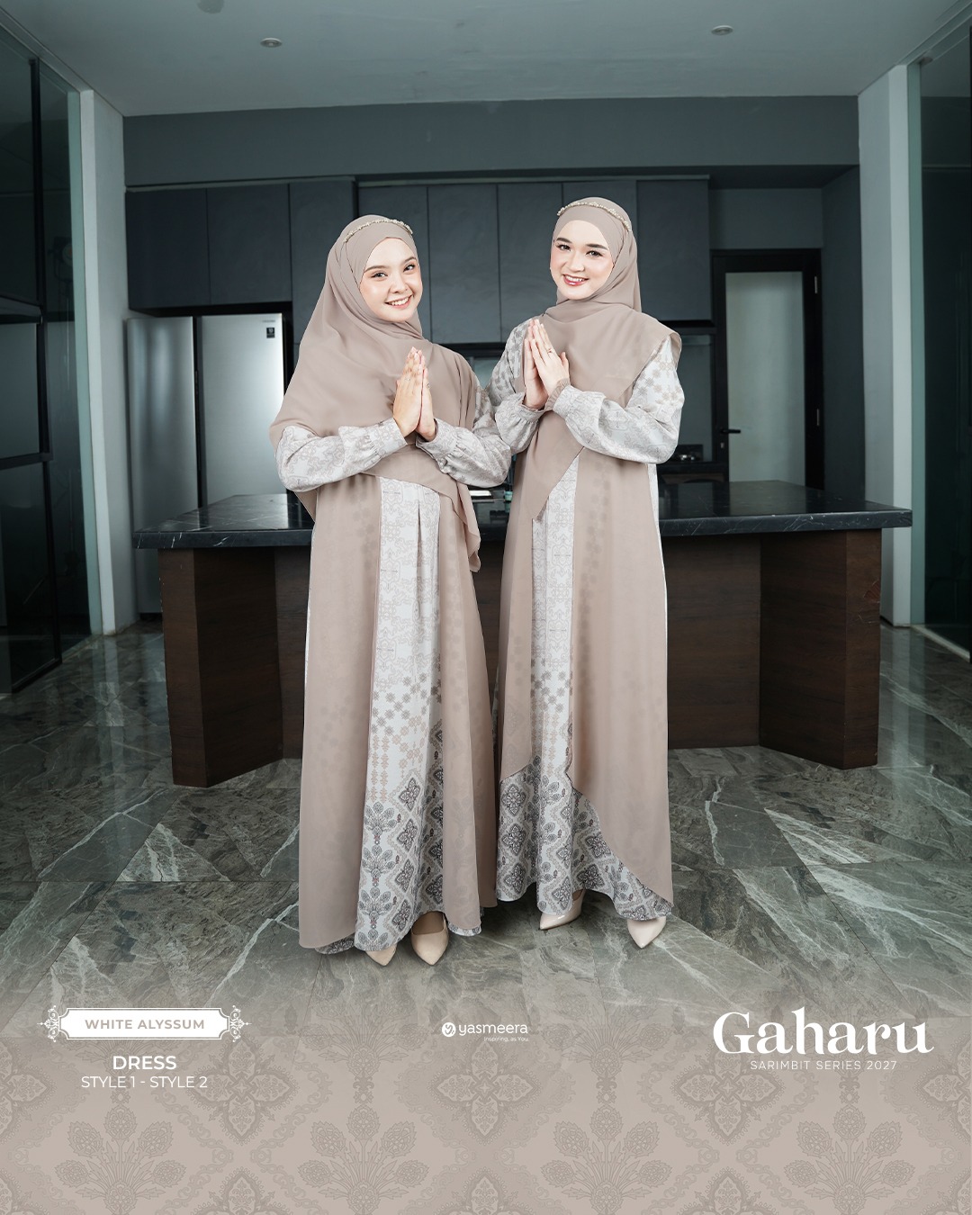 SARIMBIT 2027 GAHARU SERIES WARNA WHITE ALYSSUM