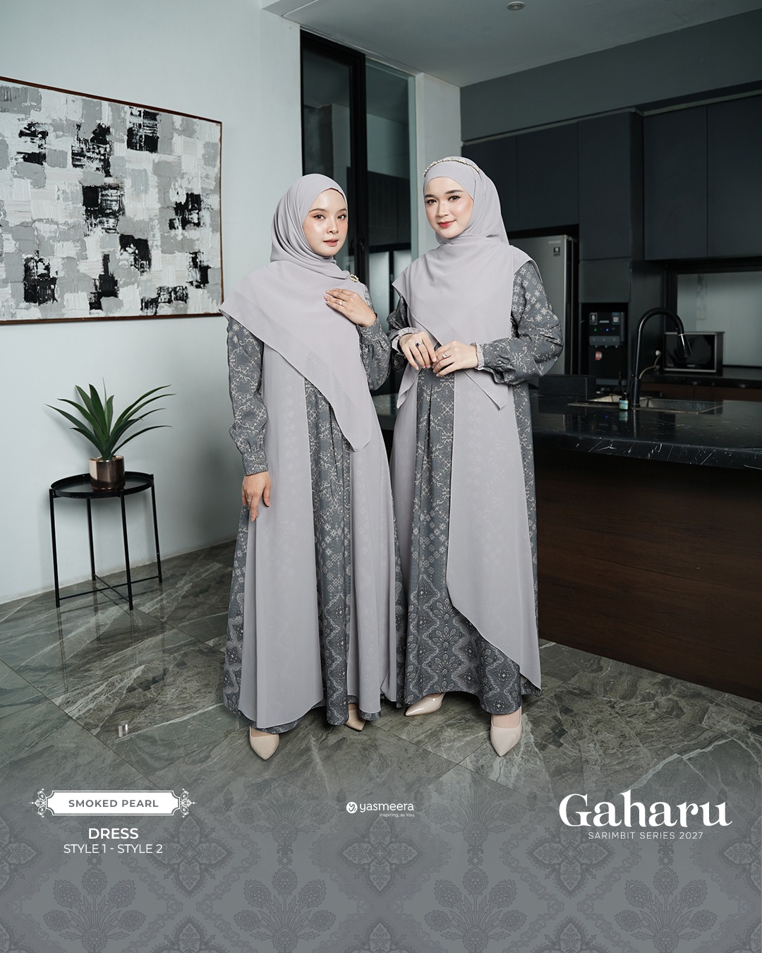 SARIMBIT 2027 GAHARU SERIES WARNA SMOKED PEARL