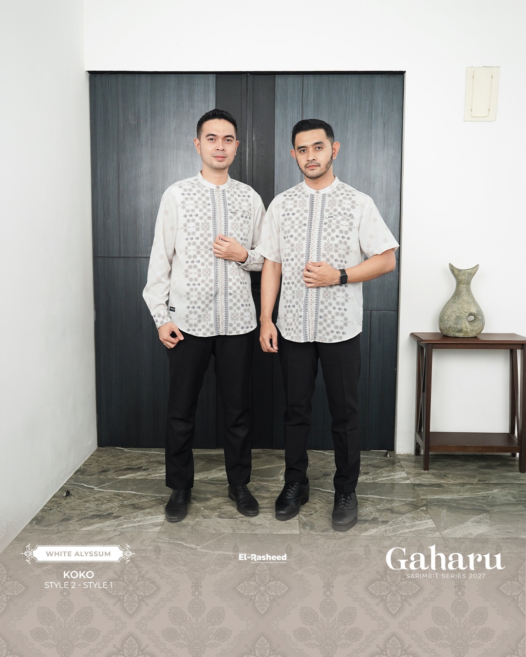 SARIMBIT 2027 GAHARU SERIES WARNA WHITE ALYSSUM