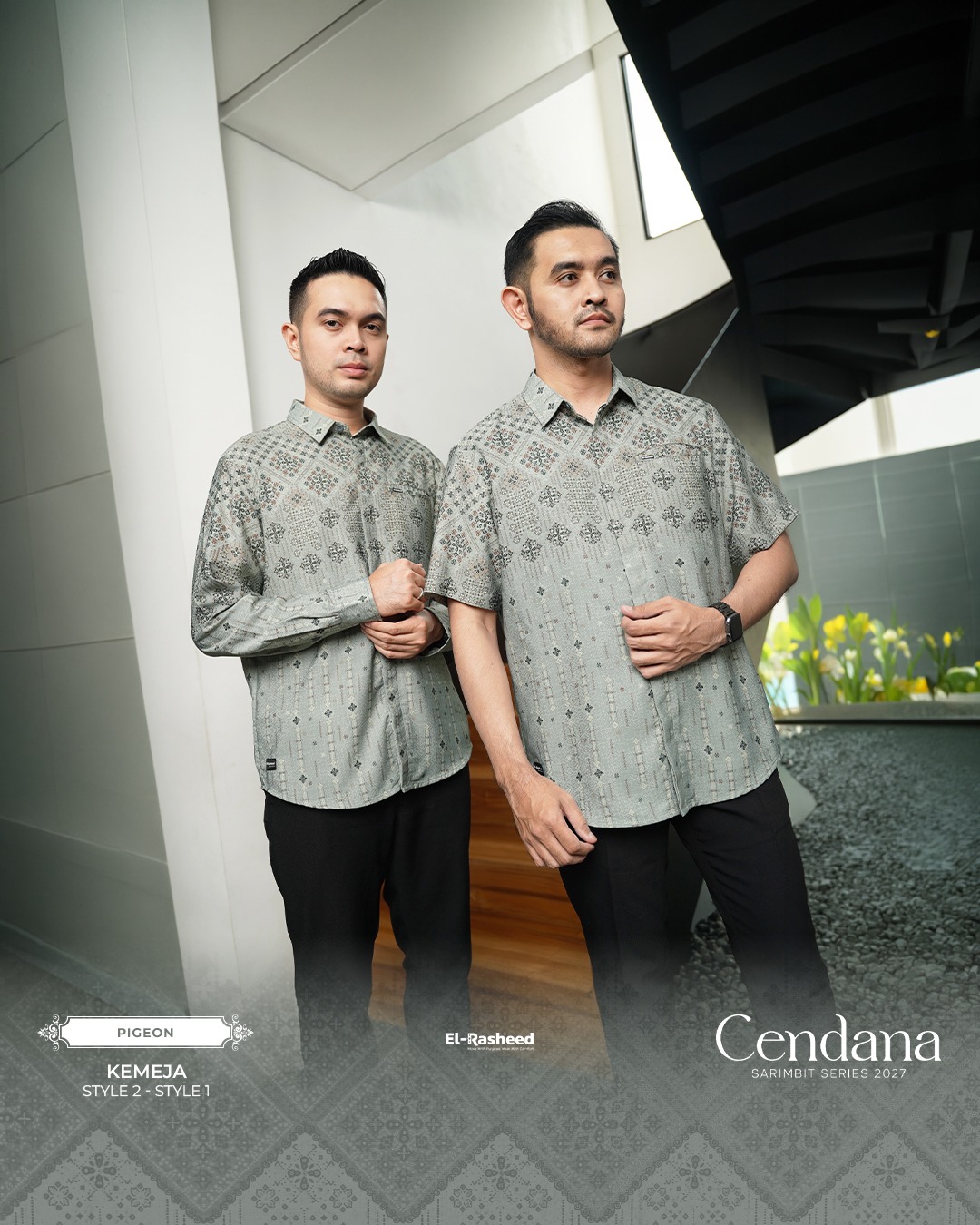 SARIMBIT 2027 CENDANA SERIES WARNA PIGEON