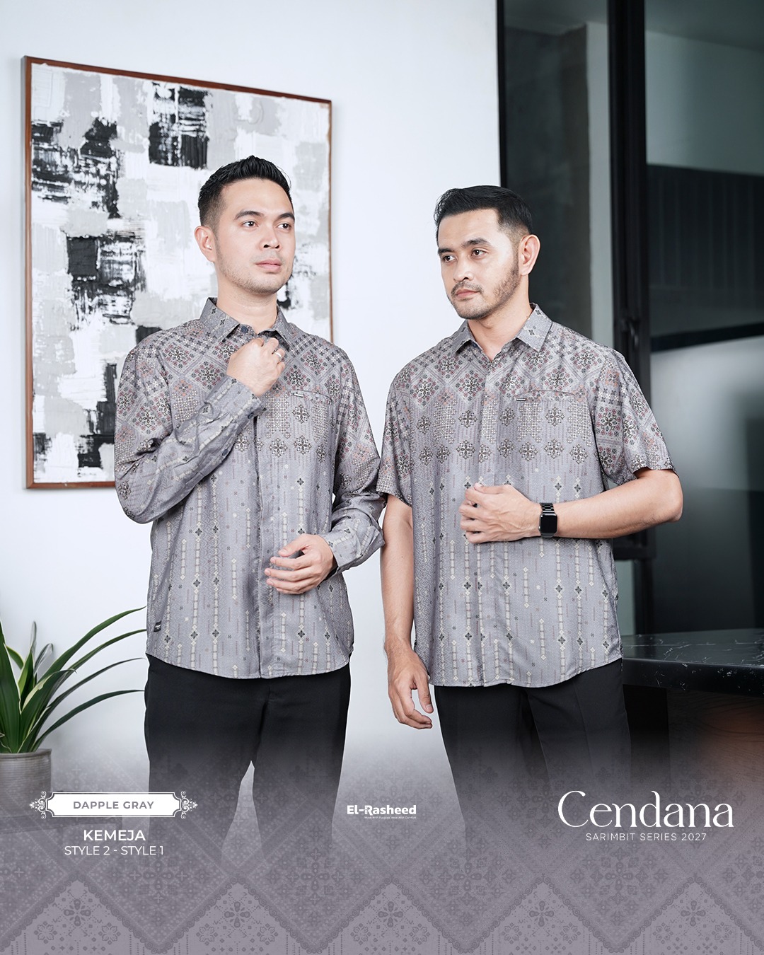 SARIMBIT 2027 CENDANA SERIES WARNA DAPPLE GRAY