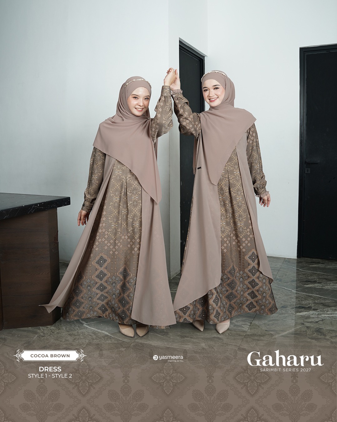 SARIMBIT 2027 GAHARU SERIES WARNA COCOA BROWN