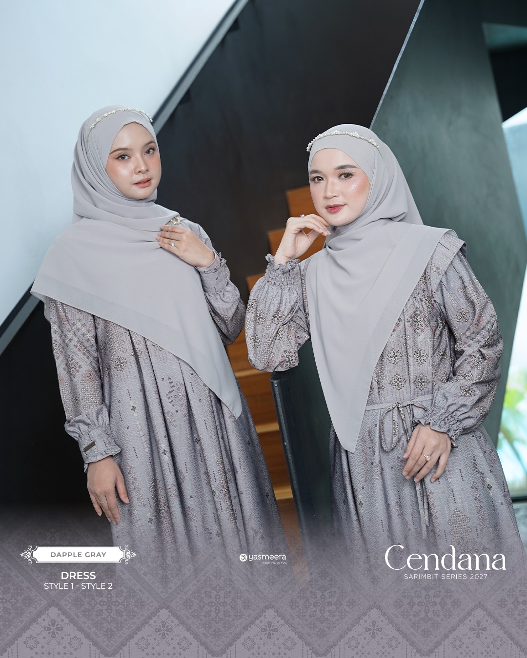 SARIMBIT 2027 CENDANA SERIES WARNA DAPPLE GRAY