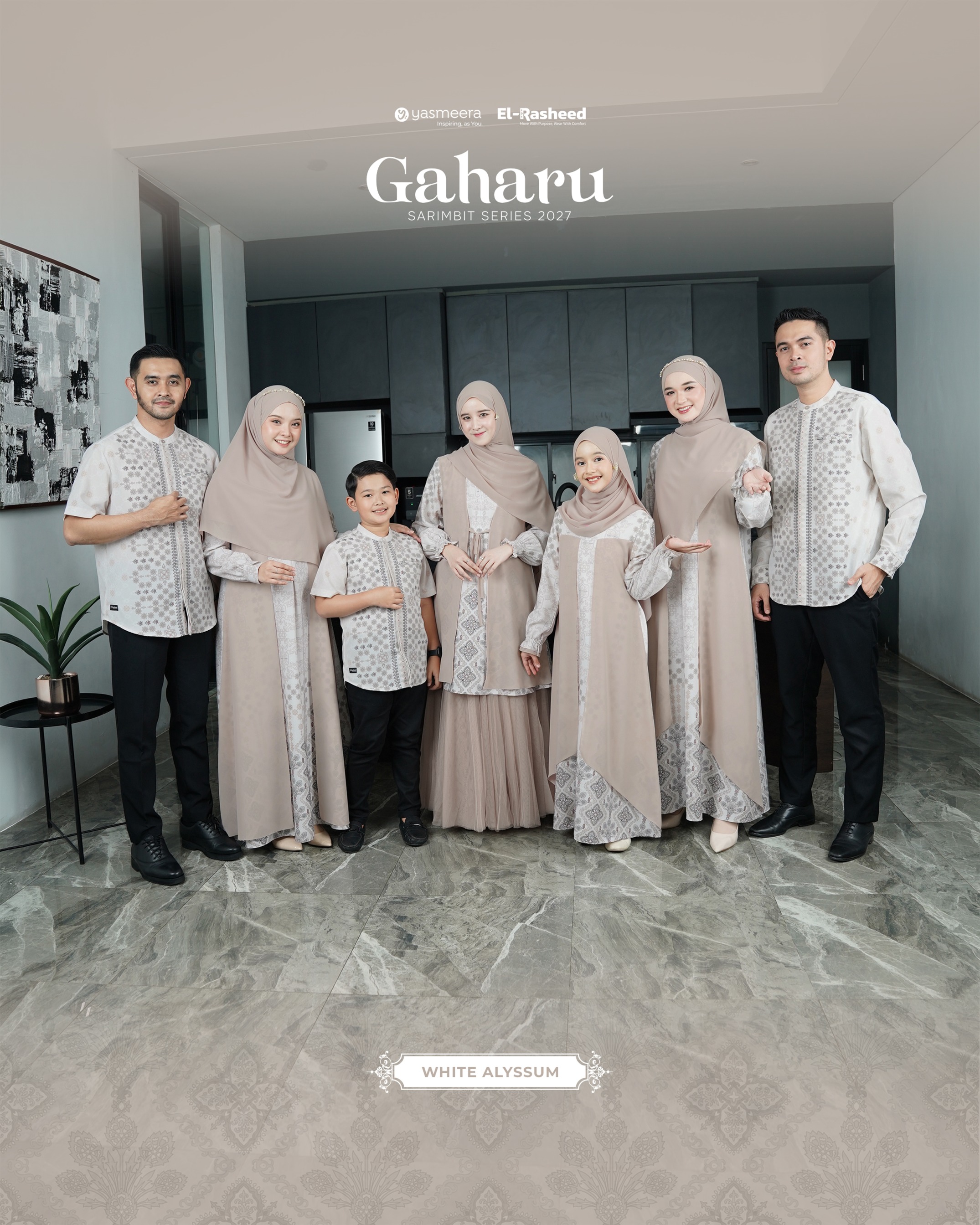 SARIMBIT 2027 GAHARU SERIES WARNA WHITE ALYSSUM