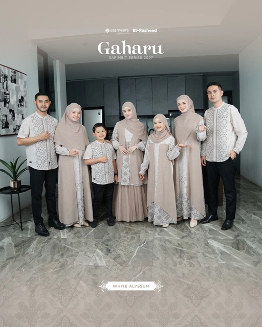 SARIMBIT 2027 GAHARU SERIES WARNA WHITE ALYSSUM