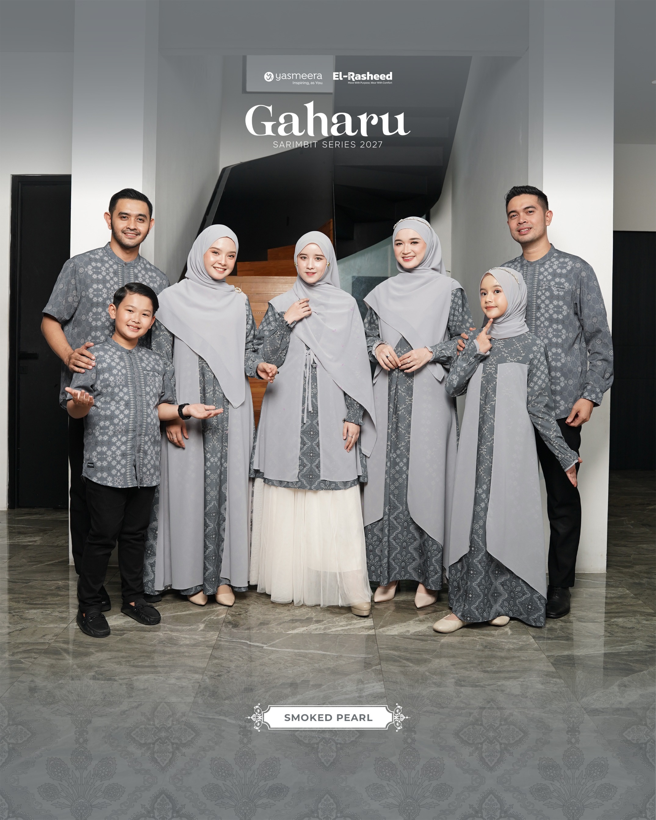 SARIMBIT 2027 GAHARU SERIES WARNA SMOKED PEARL