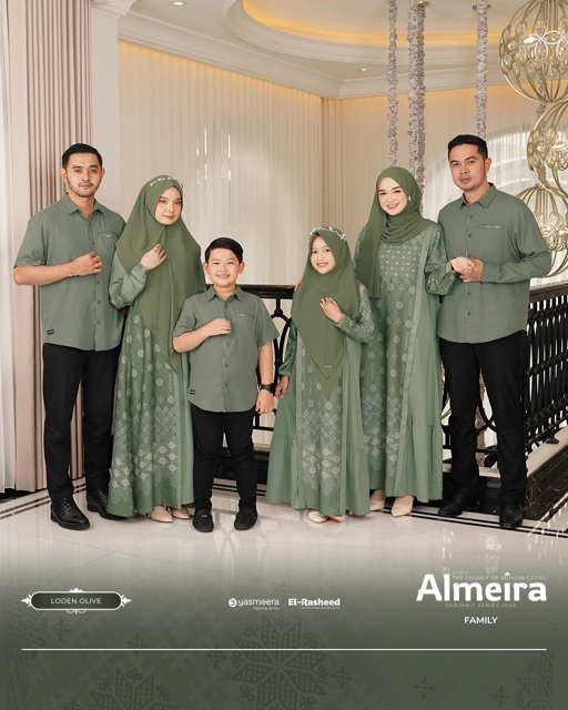 Image of SARIMBIT 2026 ALMEIRA SERIES WARNA LODEN OLIVE