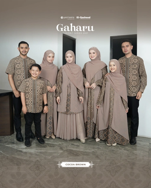 SARIMBIT 2027 GAHARU SERIES WARNA COCOA BROWN