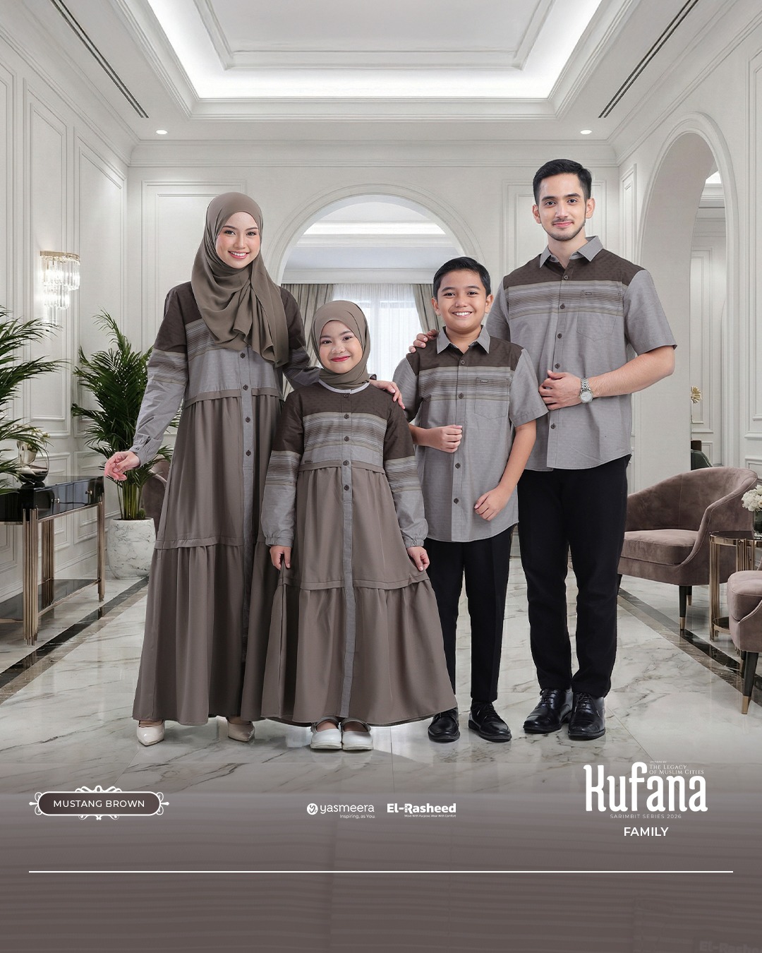 SARIMBIT 2026 KUFANA SERIES WARNA MUSTANG BROWN