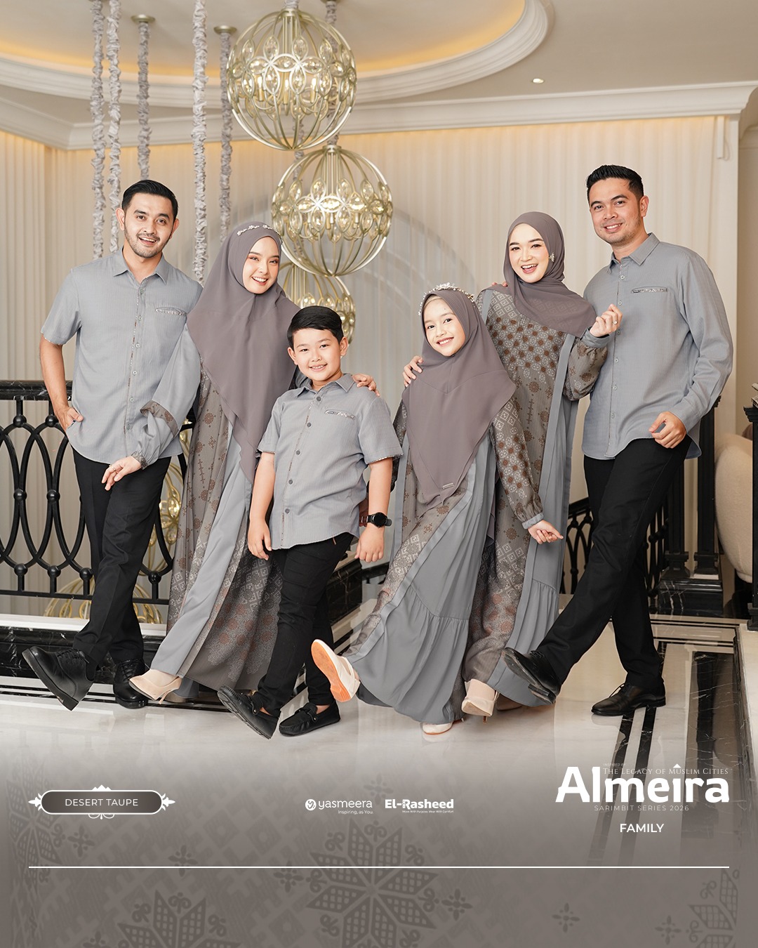 SARIMBIT 2026 ALMEIRA SERIES WARNA DESERT TAUPE