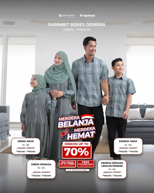 SARIMBIT 2026 DERBIRA SERIES WARNA GREEN-TITANIUM