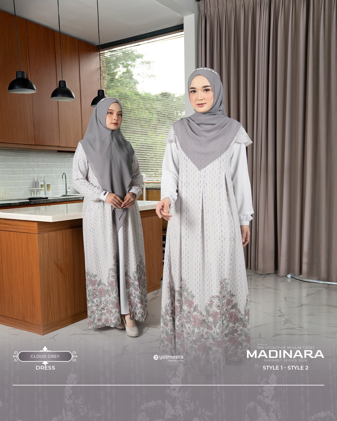 SARIMBIT 2026 MADINARA SERIES WARNA CLOUD GREY