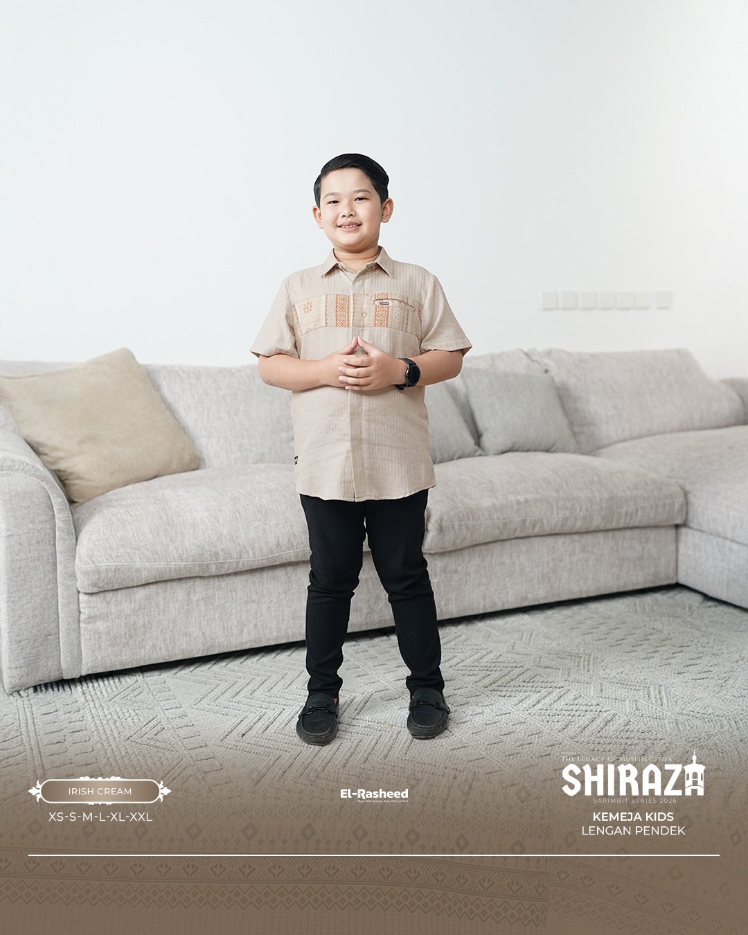 SARIMBIT 2026 SHIRAZA SERIES WARNA IRISH CREAM