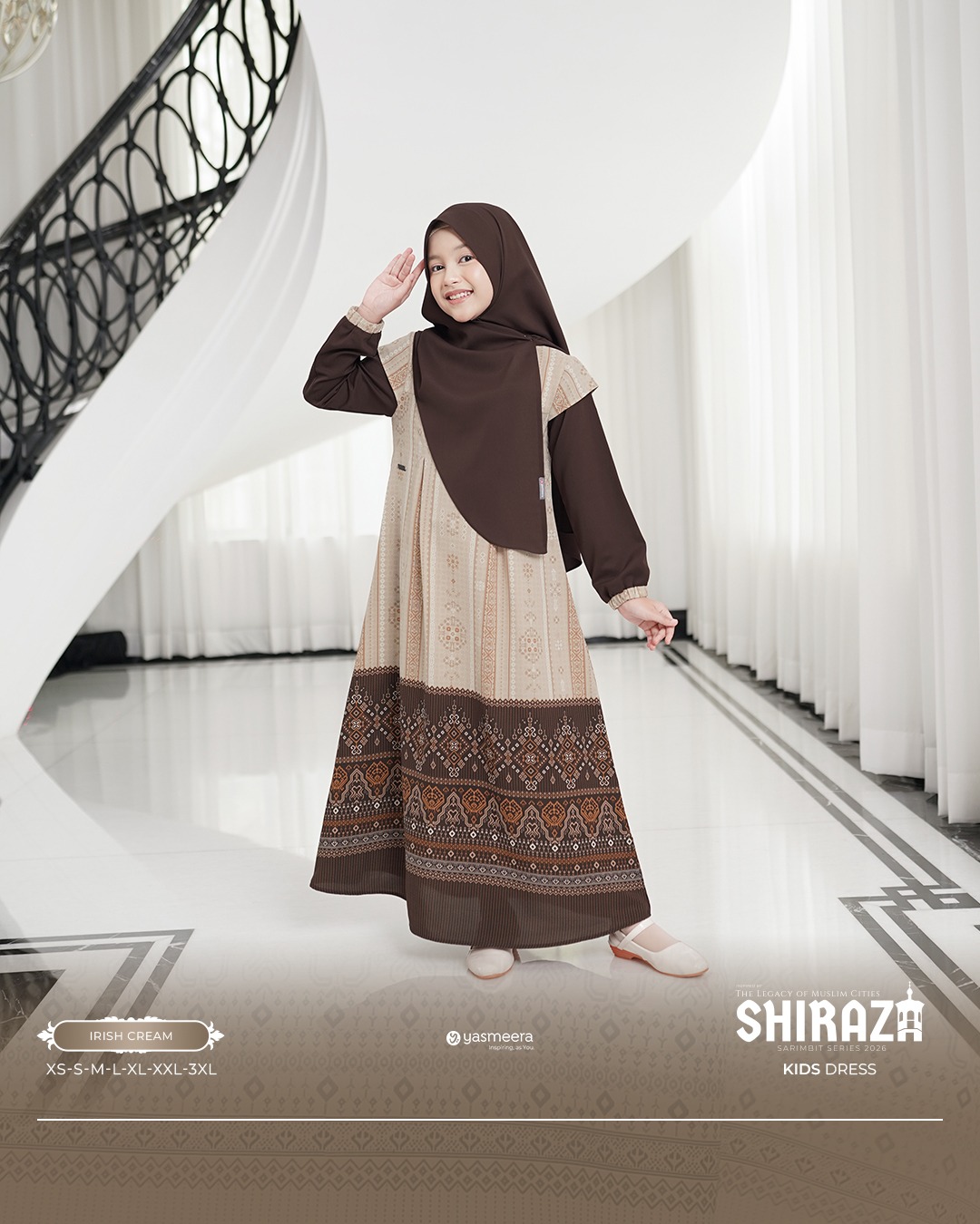 SARIMBIT 2026 SHIRAZA SERIES WARNA IRISH CREAM