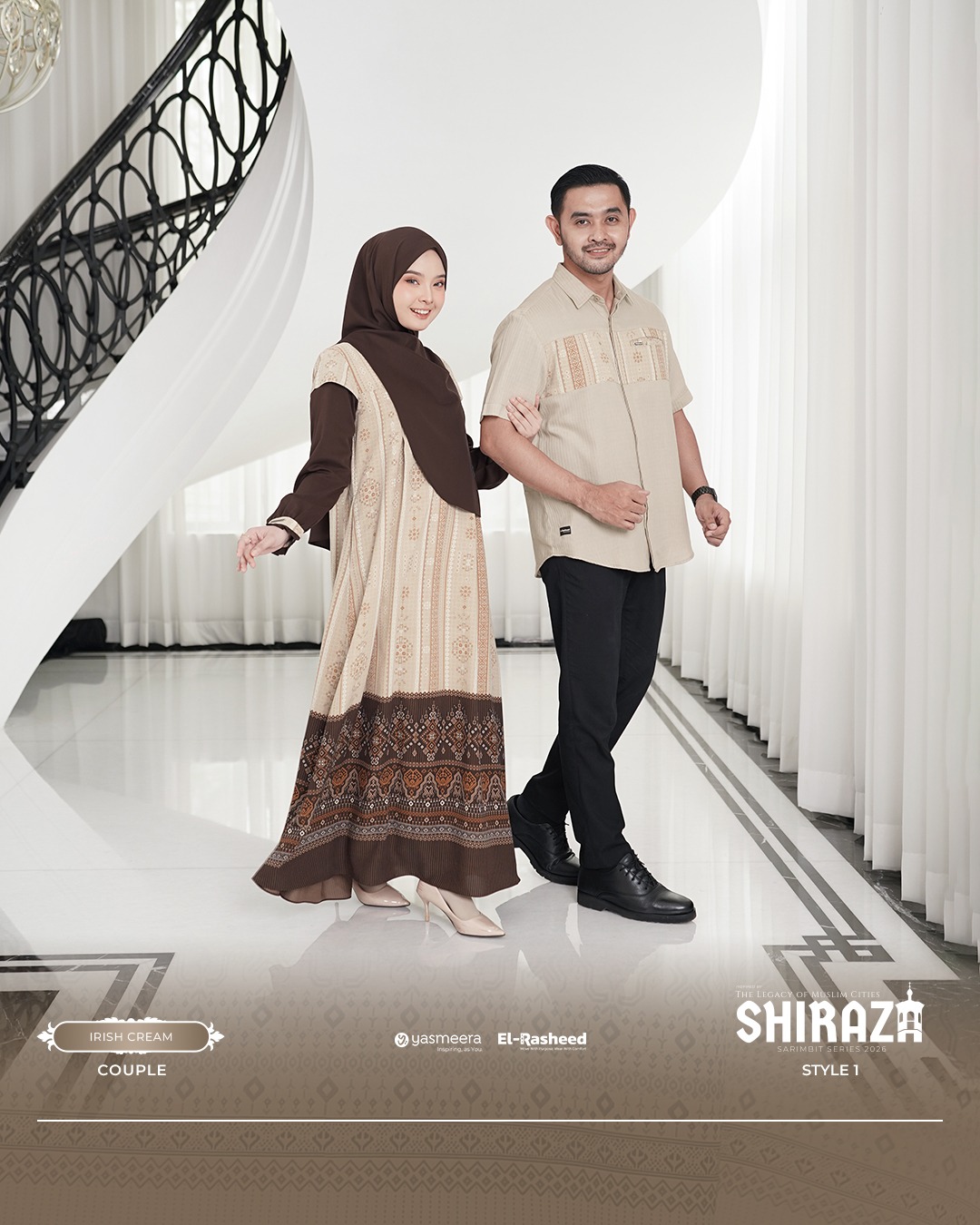 SARIMBIT 2026 SHIRAZA SERIES WARNA IRISH CREAM