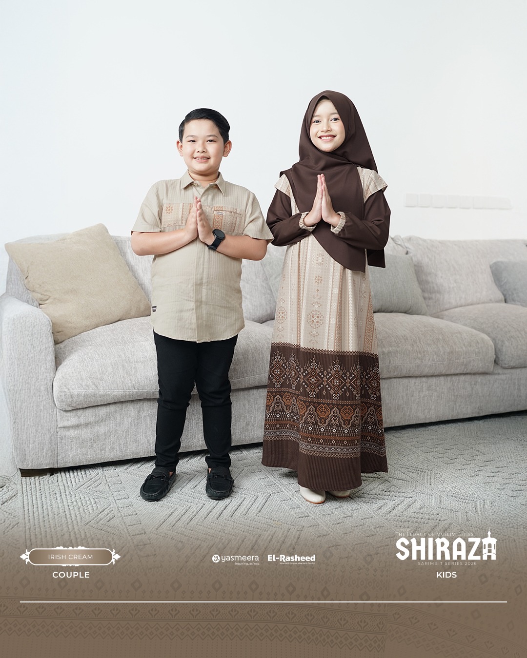 SARIMBIT 2026 SHIRAZA SERIES WARNA IRISH CREAM