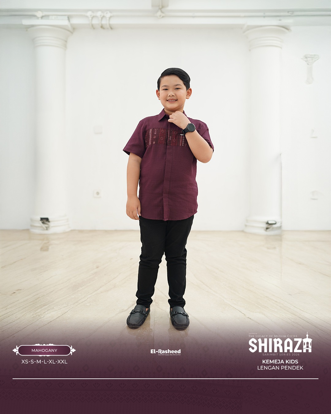 SARIMBIT 2026 SHIRAZA SERIES WARNA MAHOGANY