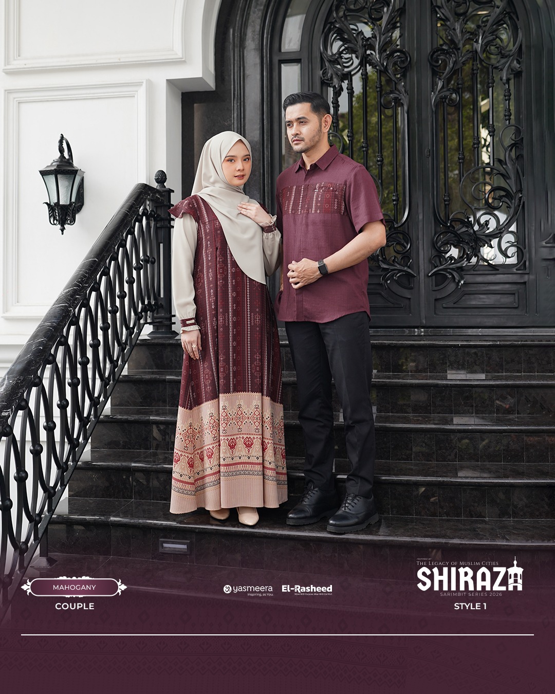 SARIMBIT 2026 SHIRAZA SERIES WARNA MAHOGANY