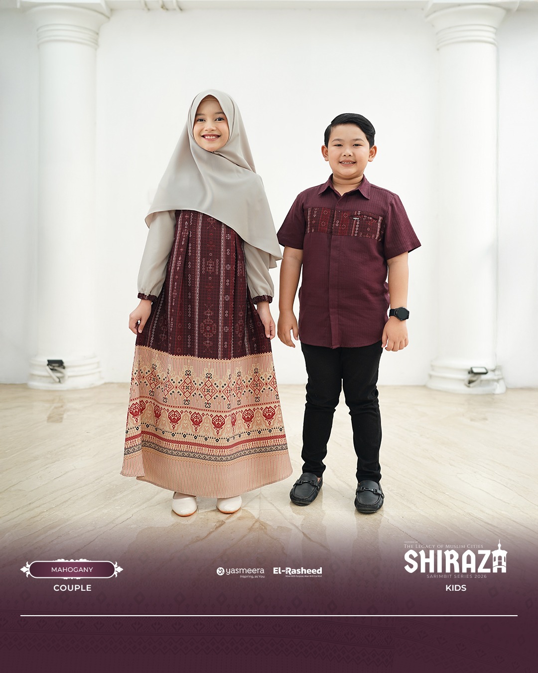 SARIMBIT 2026 SHIRAZA SERIES WARNA MAHOGANY