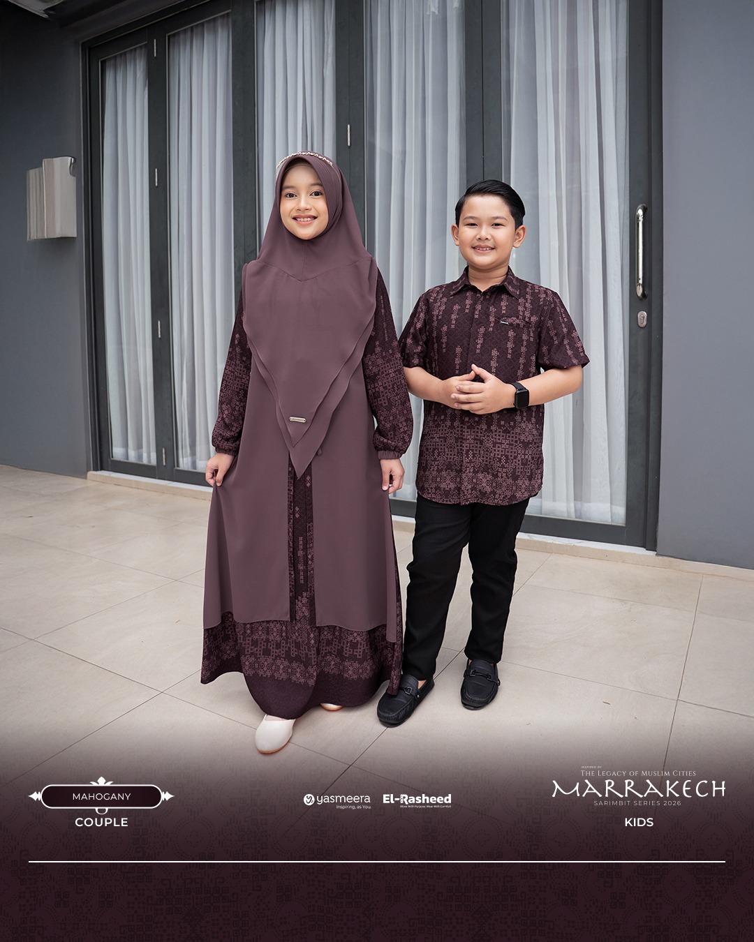 SARIMBIT 2026 MARRAKECH SERIES WARNA MAHOGANY