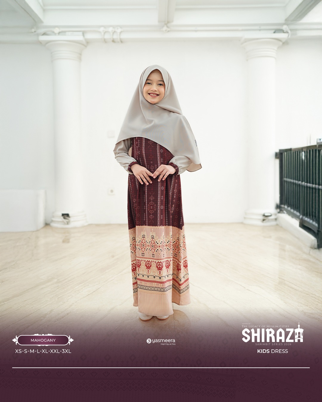 SARIMBIT 2026 SHIRAZA SERIES WARNA MAHOGANY