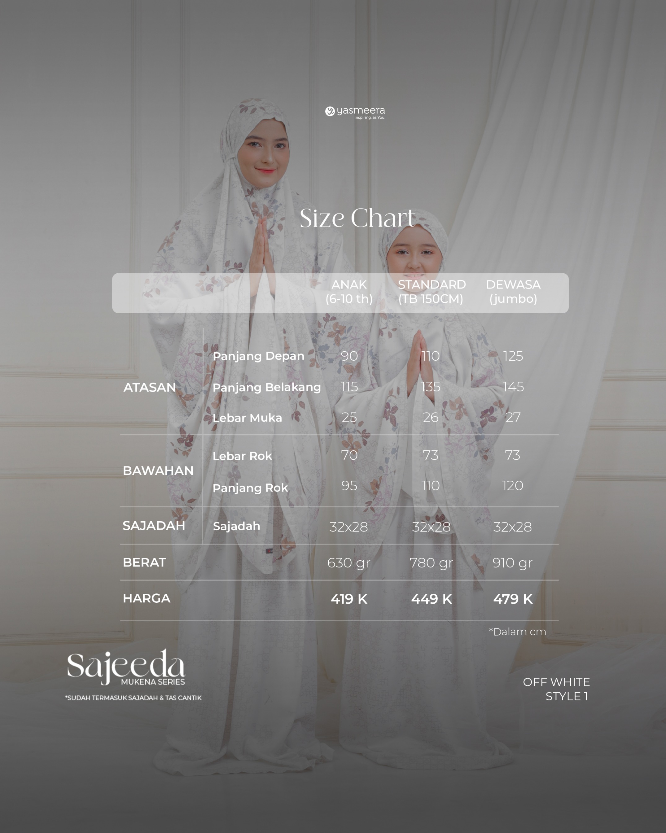 SAJEEDA MUKENA SERIES