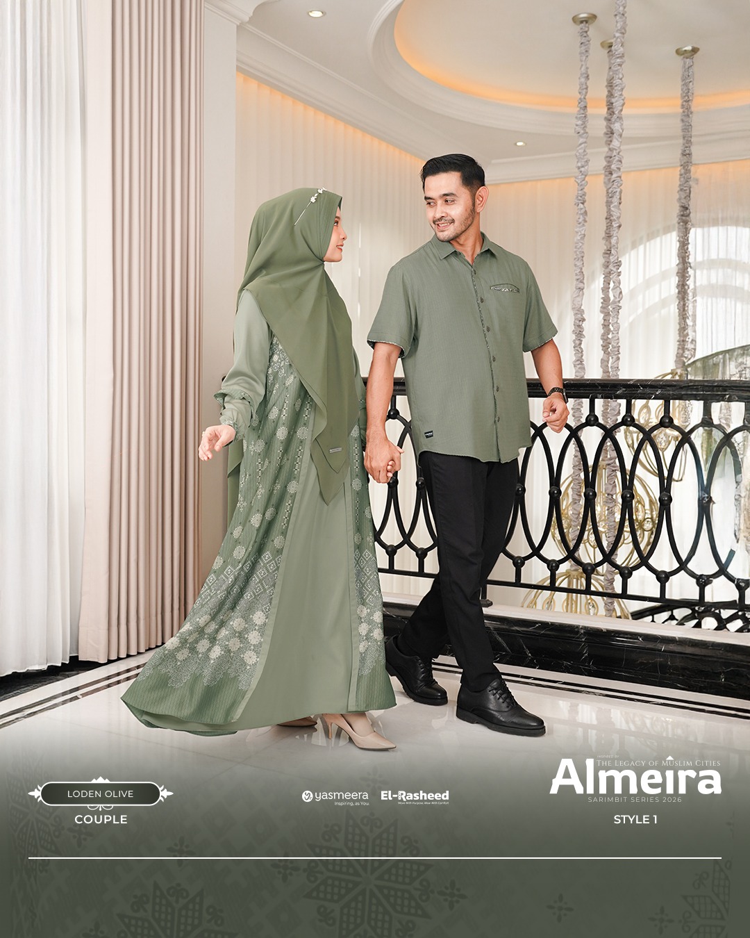 SARIMBIT 2026 ALMEIRA SERIES WARNA LODEN OLIVE