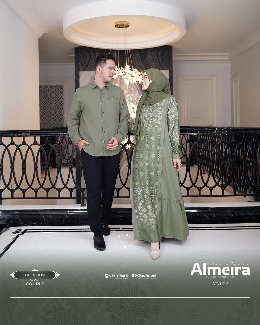 SARIMBIT 2026 ALMEIRA SERIES WARNA LODEN OLIVE