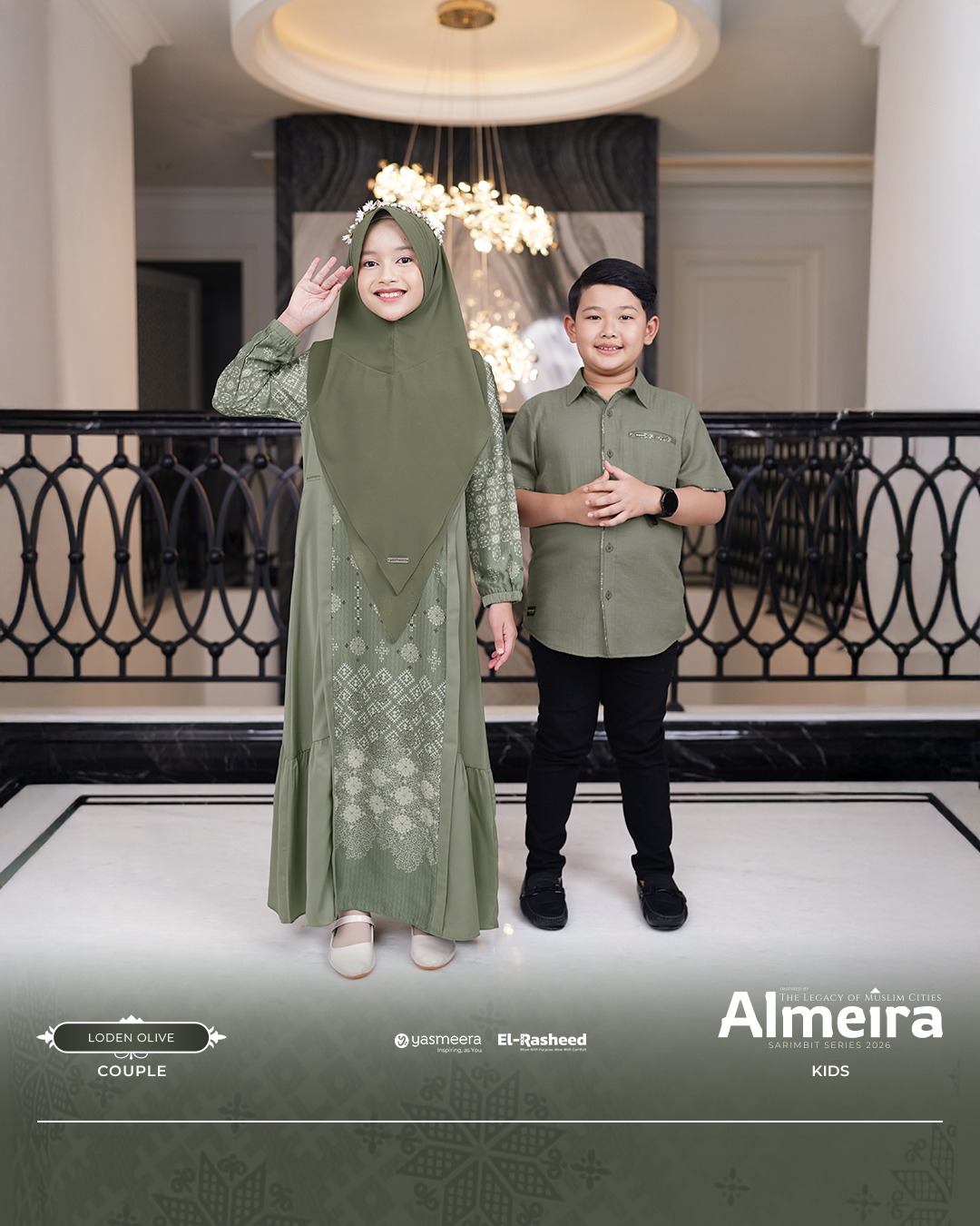 SARIMBIT 2026 ALMEIRA SERIES WARNA LODEN OLIVE