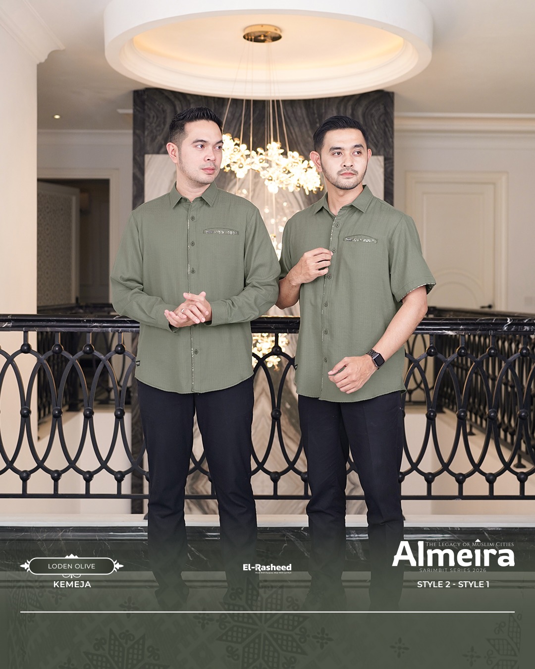 SARIMBIT 2026 ALMEIRA SERIES WARNA LODEN OLIVE