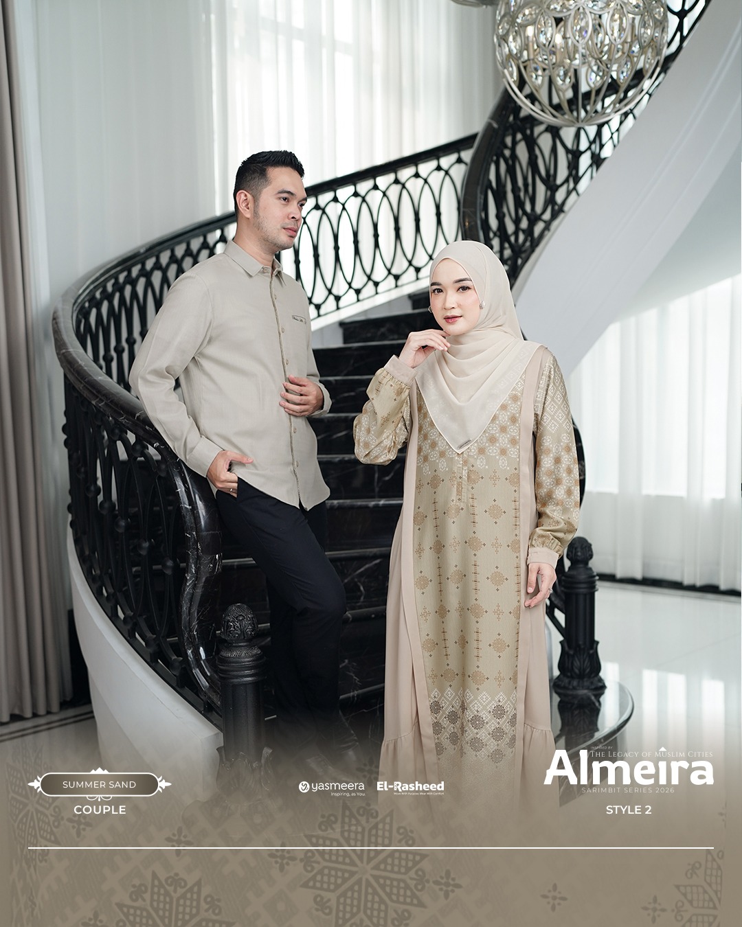 SARIMBIT 2026 ALMEIRA SERIES WARNA SUMMER SAND