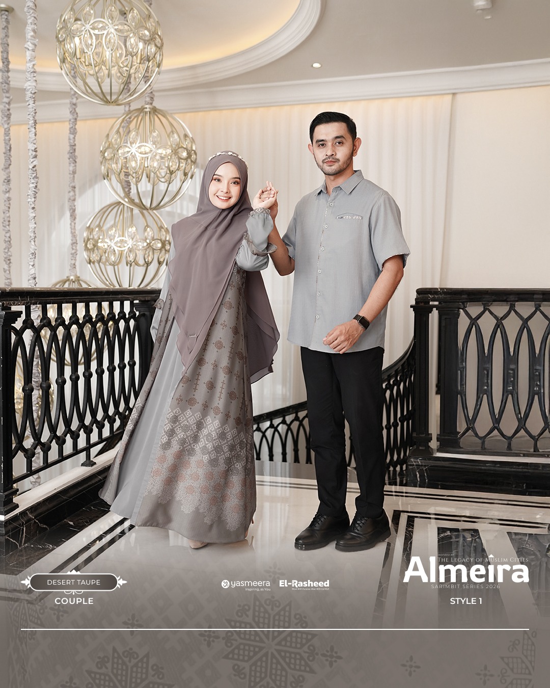 SARIMBIT 2026 ALMEIRA SERIES WARNA DESERT TAUPE
