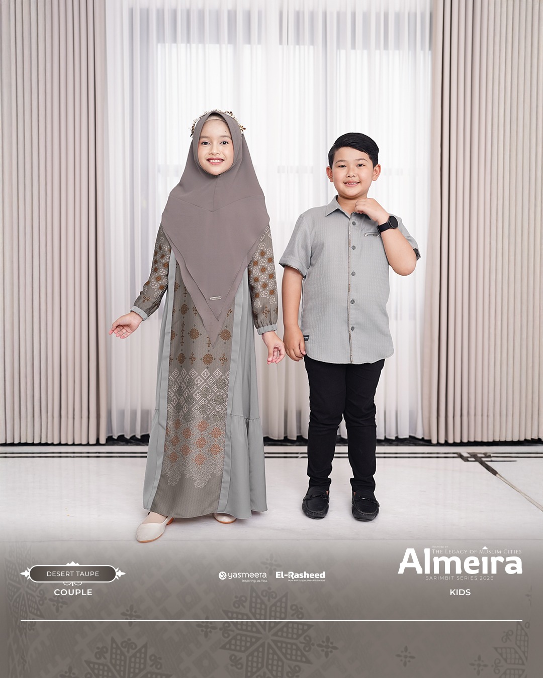 SARIMBIT 2026 ALMEIRA SERIES WARNA DESERT TAUPE