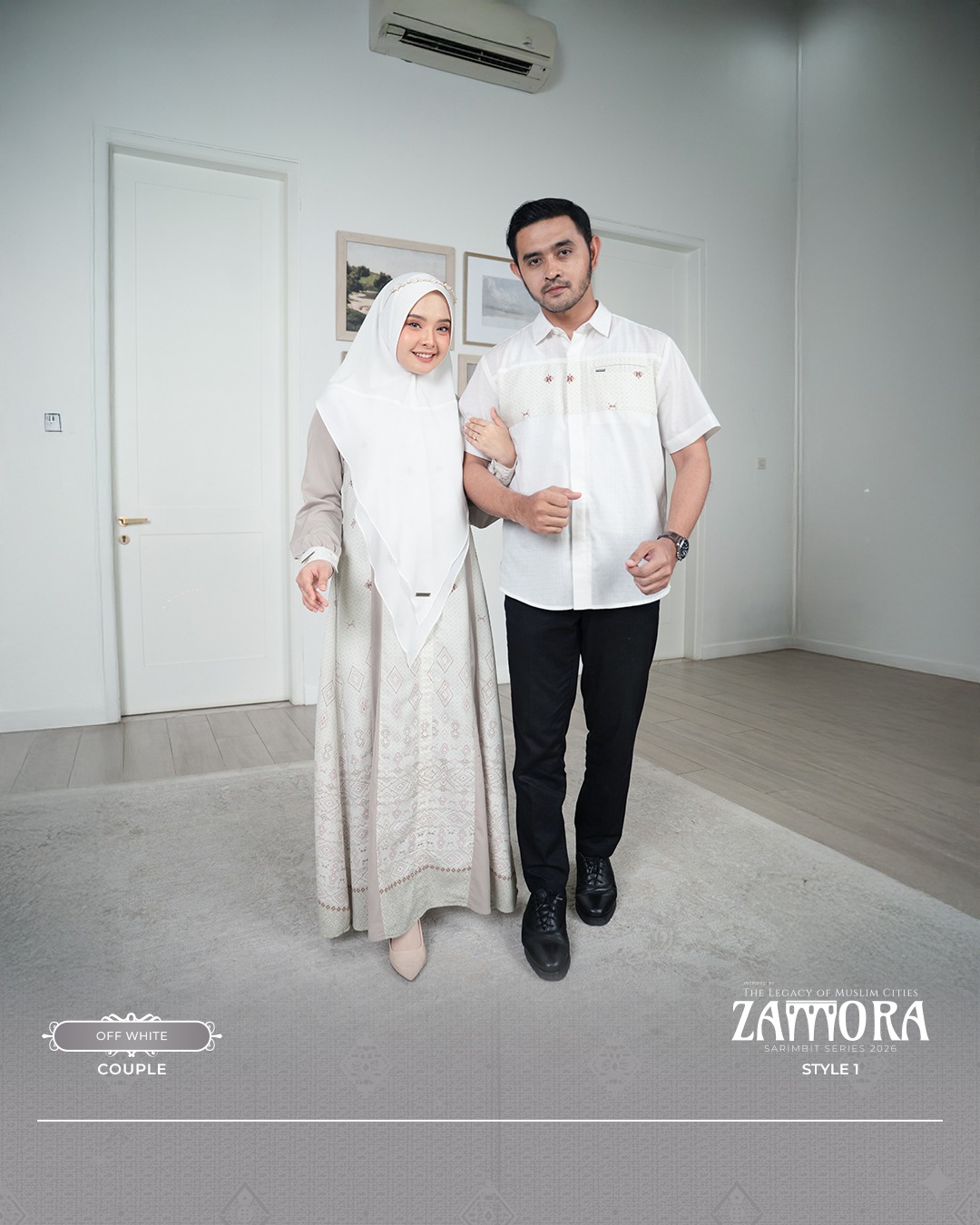 SARIMBIT 2026 ZAMORA SERIES WARNA OFF WHITE