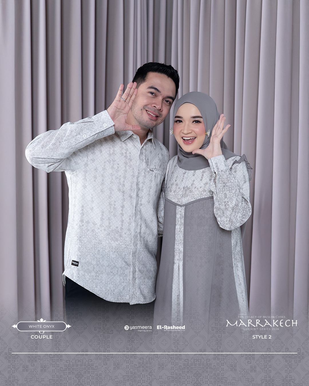 SARIMBIT 2026 MARRAKECH SERIES WARNA WHITE ONYX