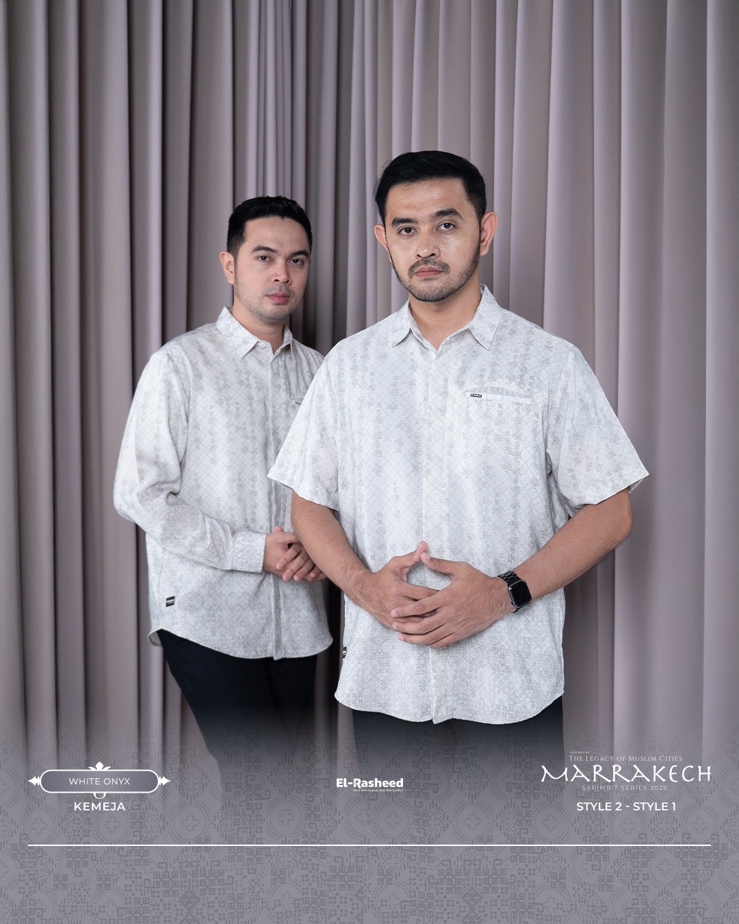 SARIMBIT 2026 MARRAKECH SERIES WARNA WHITE ONYX